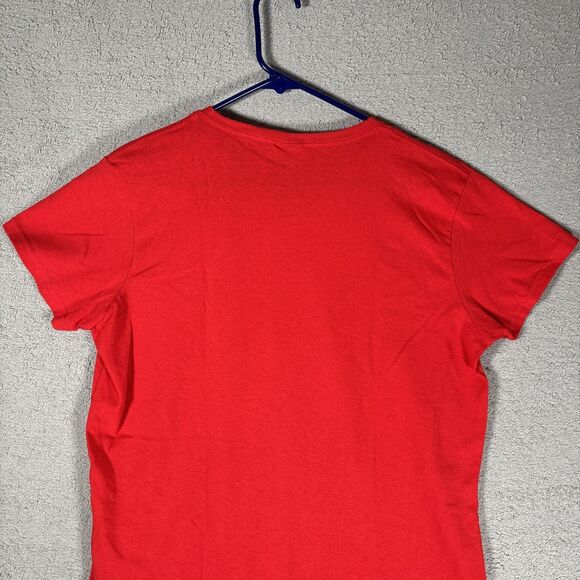 NWT Louisville Cardinals T Shirt‎ Women’s Size L Red Fanatics NCAA University - Picture 8 of 9